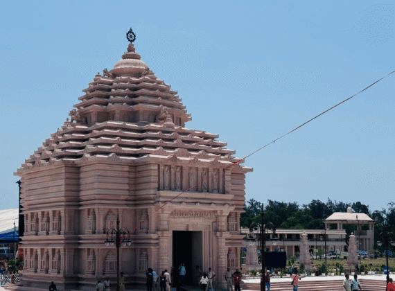 Jagannath temple side left