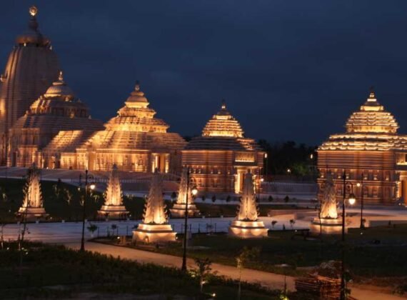 Jagannath temple night